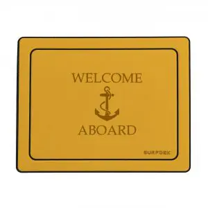 Boarding Mat | Welcome Aboard & Anchor
