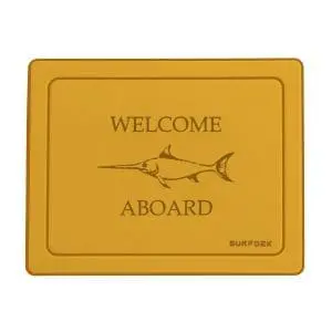 Boarding Mat | Welcome Aboard & Swordfish