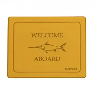 Boarding Mat | Welcome Aboard & Swordfish