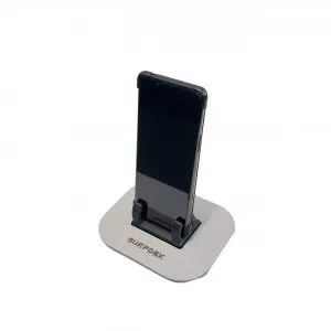 Adhesive Mobile Phone Stand | Heather/Black