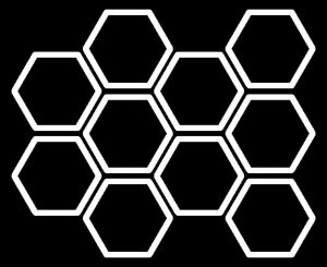 hexagons_black