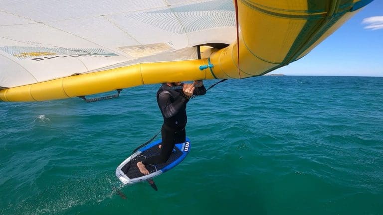 Wing Foiling The Bluff – SurfDek Pro